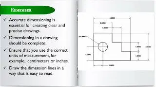 A Lesson on Dimensioning in Technical Drawings