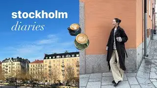 stockholm diaries!💛 spring cleaning & seeing friends
