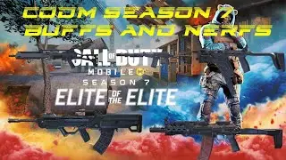 Codm Season 7 Buffs and Nerfs