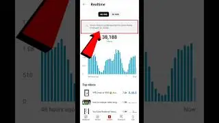 Views: Data is underreported for some dates #shorts #realtime #youtubeshorts