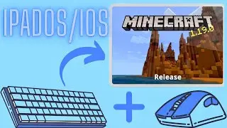 Keyboard and mouse support on Minecraft PE | iPadOS/ iOS