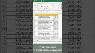 ✅ Быстрая работа с вкладками в таблице Excel 