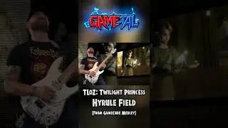 Hyrule Field (TLoZ: Twilight Princess) - GaMetal Remix (From GCN Medley) #zelda #vgm #gamecube