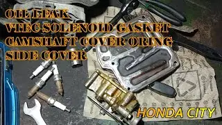 Oil leak VTEC Solenoid Gasket Honda Civic. @jovitsfadero