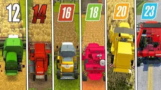 Fs12 vs Fs14 vs Fs16 vs Fs18 vs Fs20 vs Fs23 | Mobile Game | Timelapse |