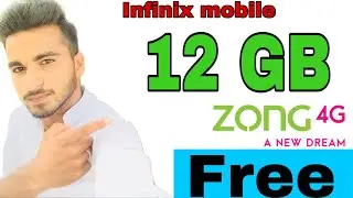 Zong 4G 12 GB Free | Zong free internet code 2021 | infinix mobile