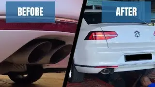 Raw Sound Clips 2018 B8 Volkswagen Passat Muffler Delete Exhaust Modification