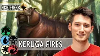 Qualifier Weekend Day1 | Keruga Fires | Explorer | Deck Tech & Gameplay