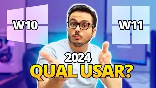 QUAL MELHOR WINDOWS PARA USAR EM 2024 ? WINDOWS 10 OU 11 - VAMOS FORMATAR AGORA PARA O MELHOR , VEJA
