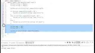 compareTo() method (Java)