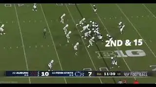 Refs Force Penn State To Punt On 3rd Down