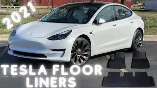 2021 Tesla Model 3 All Weather Floor Liners / Mats
