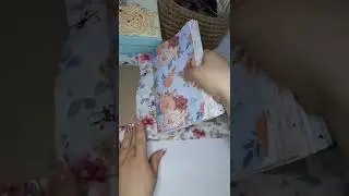 Скрапбукинг. Создание дневника часть 7