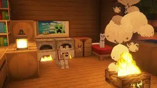 10 Hour of Relaxing MINECRAFT Music with Soft Rain