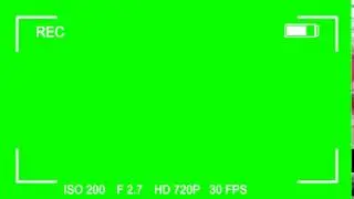 Футаж Камера GreenScreen Хромакей by JAVI DESIGN™