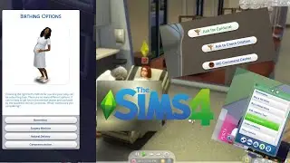 REALISTIC CHILDBIRTH IS FINALLY HERE! Natural Birth, C-Section, Epidural & More! (The Sims 4 Mods)