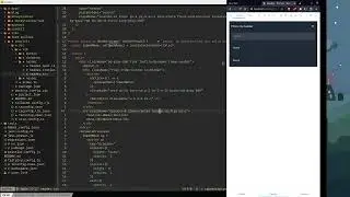 Building a top header bar with nav and search