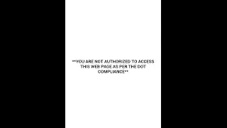 here is the solution for-you are not authorized to access this web page as per the dot compliance