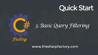 Quick Start 3 - Basic Query Filtering