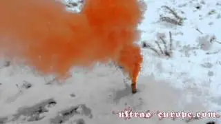 Orange fountain