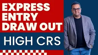 Express Entry Draw Alert Out now! High CRS PNP only draw Latest IRCC news 