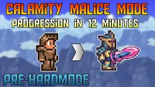 How to Play on Malice Mode in Pre-Hardmode - Terraria Calamity Mod