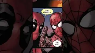 ¿Los héroes escuchan a Deadpool cuando rompe la cuarta pared? #marvel #spiderman #comics