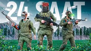 ARALIKSIZ 24 SAAT RUST OYNAMAK ! (+100 ROKET) Rust Türkçe