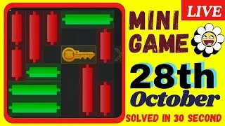 28th October Hamster Kombat Daily Mini-Game Puzzle Solved #hamstercombat #minigame