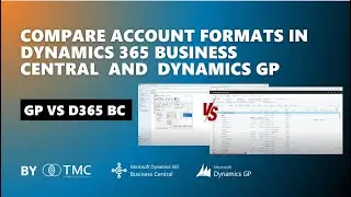 Account formats | Dynamics 365 Business Central vs. Dynamics GP