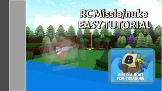 VERY SIMPLE Rc Missle/Plane TUTORIAL in build a boat for treasure.