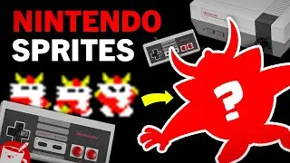 Redrawing the Funniest Sprites from NES Games