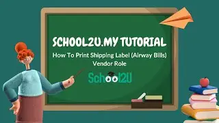 Vendor : How To Print Shipping Label Airway Bills