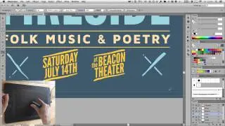 Create a Folk Gig Poster in Adobe Illustrator - Ornaments