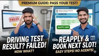 How to check Driving Test Result Check Pass Or Fail Reapply Slot Booking Fee Payment  Parivahan seva
