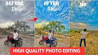 Trending 4k , 8k photo editing | High quality photo editing | Online photo editing Ai