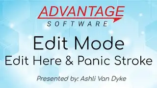 Edit Mode: Edit Here & Panic Stroke