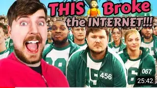 @MrBeast Squid Game BROKE YouTube Records!