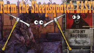 Sheepsquatch FARMING Locations Guide || Fallout 76