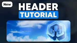 How to make Header Tutorial Photoshop / Photopea