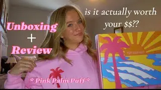 @pinkpalmpuff hoodie unboxing and review!