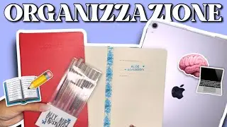 DECORIAMO E ORGANIZZIAMO  L'AGENDA + QUADERNI🌷📝// back to school