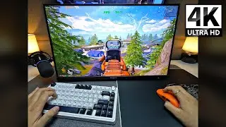 [GoPro POV] AULA F75 Keyboard ASMR 😴 | 120 FPS + Super Smooth PUBG MOBILE PC Emulator Gameloop (4K)
