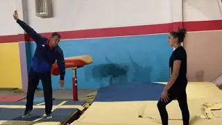 Entrainement Gym Alger - Célia 15 ans