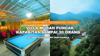 Villa Murah Puncak 1 Jutaan ❗️ Kapasitas 30 Orang ❗️