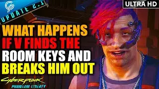 What Happens If V FINDS EDGAR'S ROOM KEYS And Breaks Him Out | Cyberpunk 2077