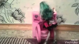 STOP MOTION:Лагуша и стиральная машина