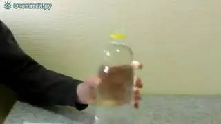 Фокус с бутылкой и пробкой.