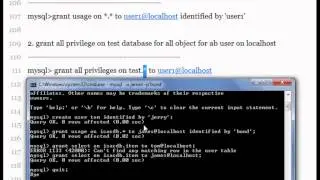 MySQL Chapter 19 - MySQL User Creation