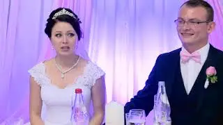 Самое трогательное поздравление на свадьбе доченьки от мамы и крёстной! 02 09 2